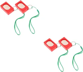 4pcs Dog Training Easy Use Clicker Training Tool for Pet Behavior Modification for Dogs and Cats Safe and Lightweight Design for Lasting Use