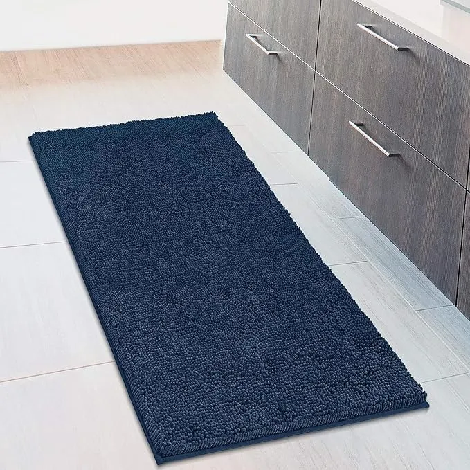 Absorbent and Machine Washable bathroom Mat, Soft Plush Bath Rug, Bathroom Accessory