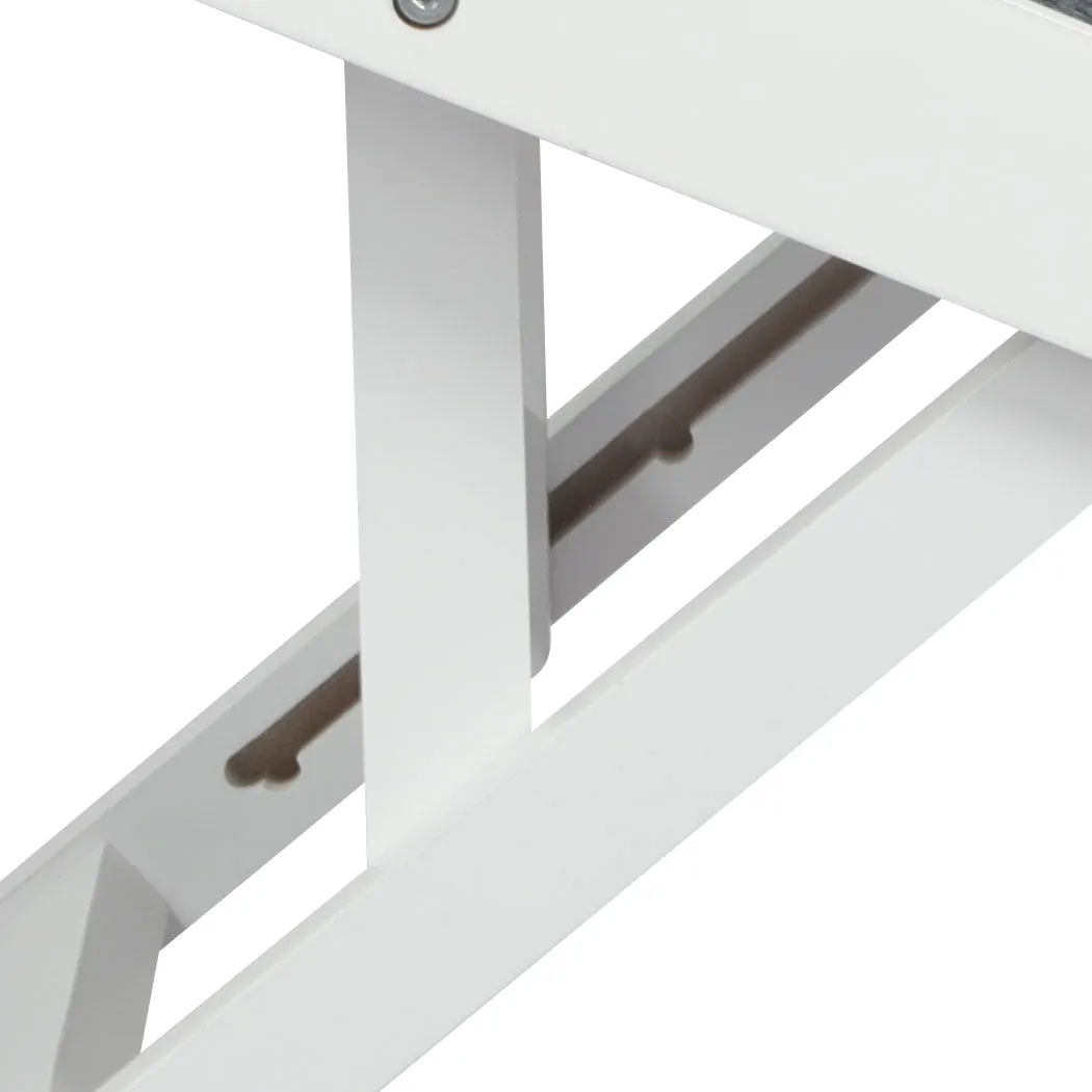 Adjustable Dog Ramp Height Stair for Bed Sofa Cat Dogs - Folding Portable