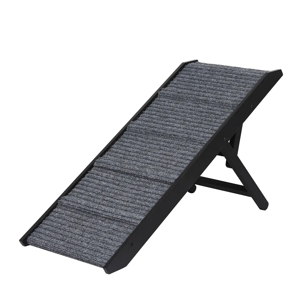 Adjustable Dog Ramp Height Stair for Bed Sofa Cat Dogs Folding Portable