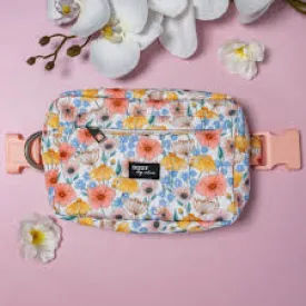 Adventure Pouch | Peachy Posies | Bum Bag