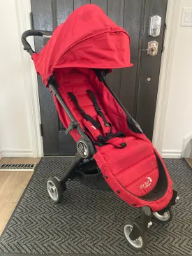 Baby Jogger City Tour Single Stroller in Red ($350)