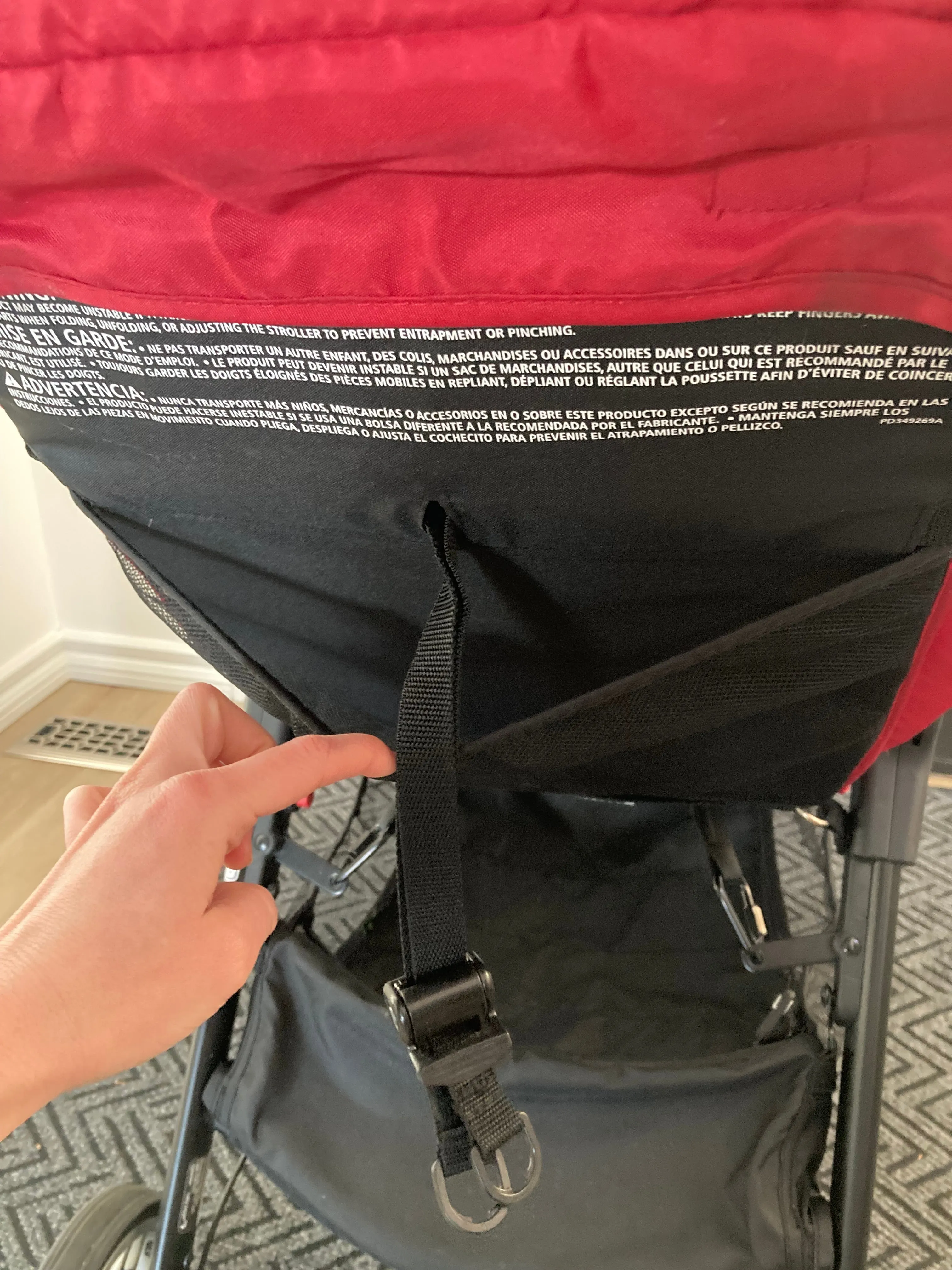 Baby Jogger City Tour Single Stroller in Red ($350)