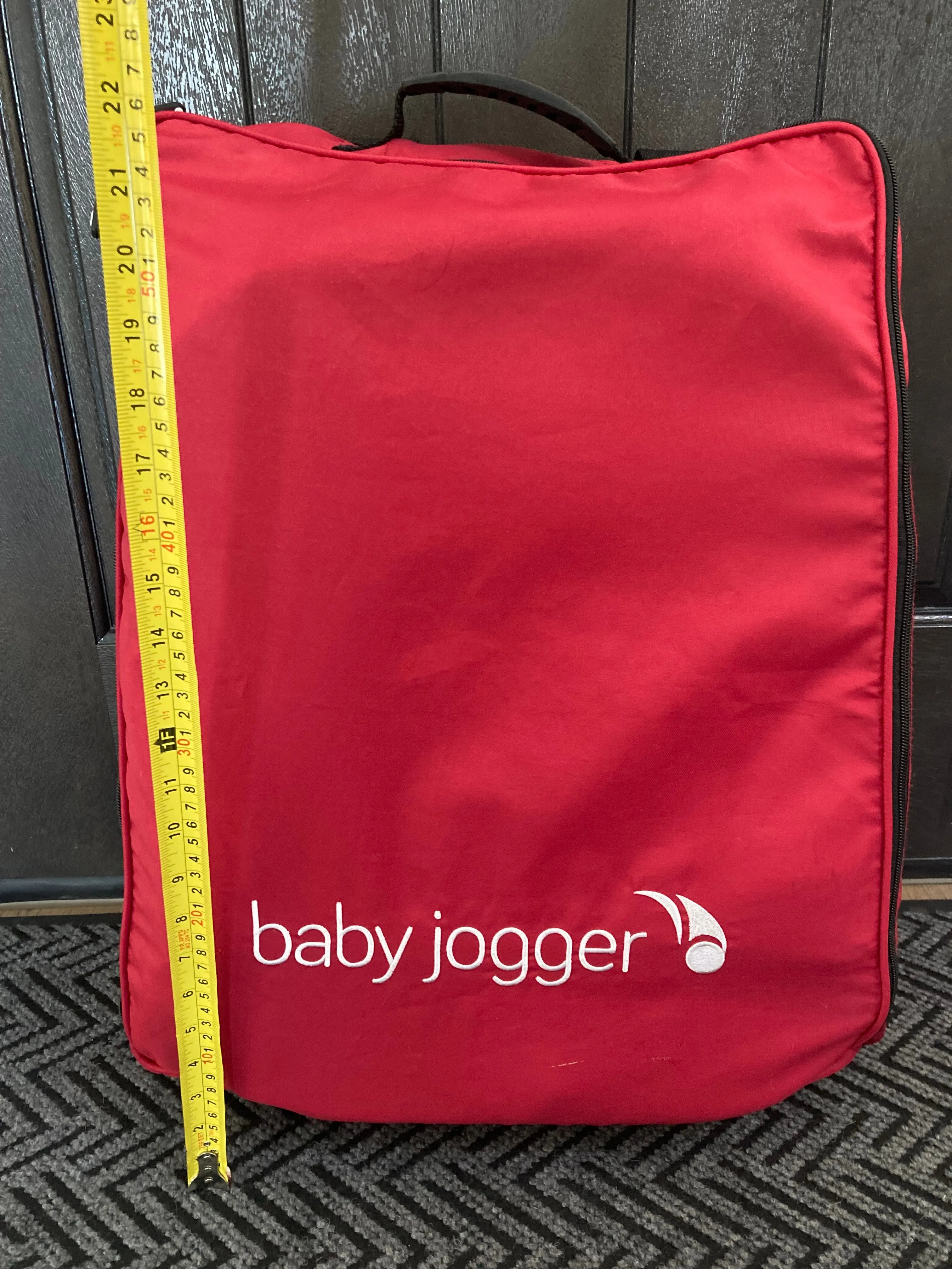 Baby Jogger City Tour Single Stroller in Red ($350)