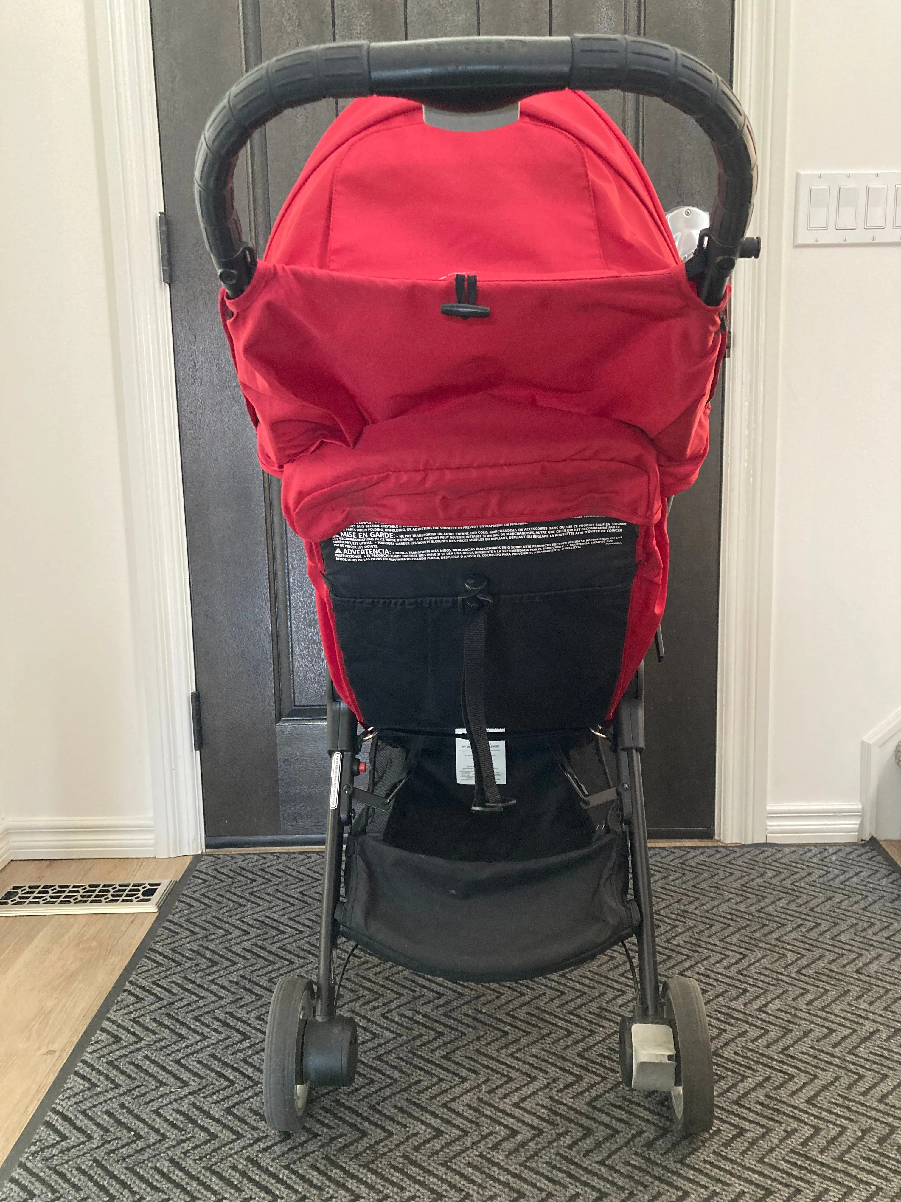 Baby Jogger City Tour Single Stroller in Red ($350)