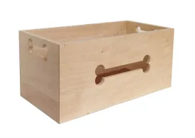 BONE-CUT-OUT TOY BOX