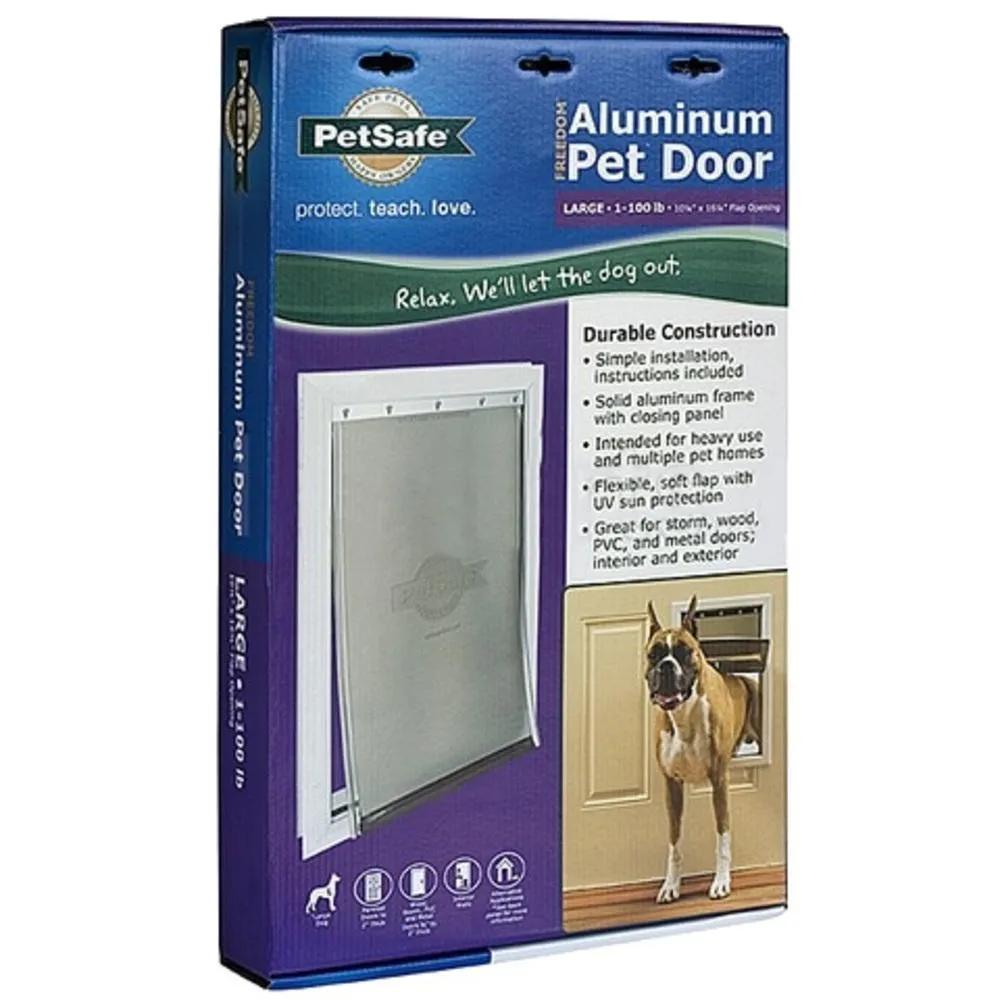 Deluxe Series Pet Door For Dogs Up To 100 lbs.