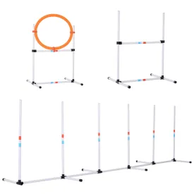 Dogs PE Set-of-3 Obstacle Agility Training Set White