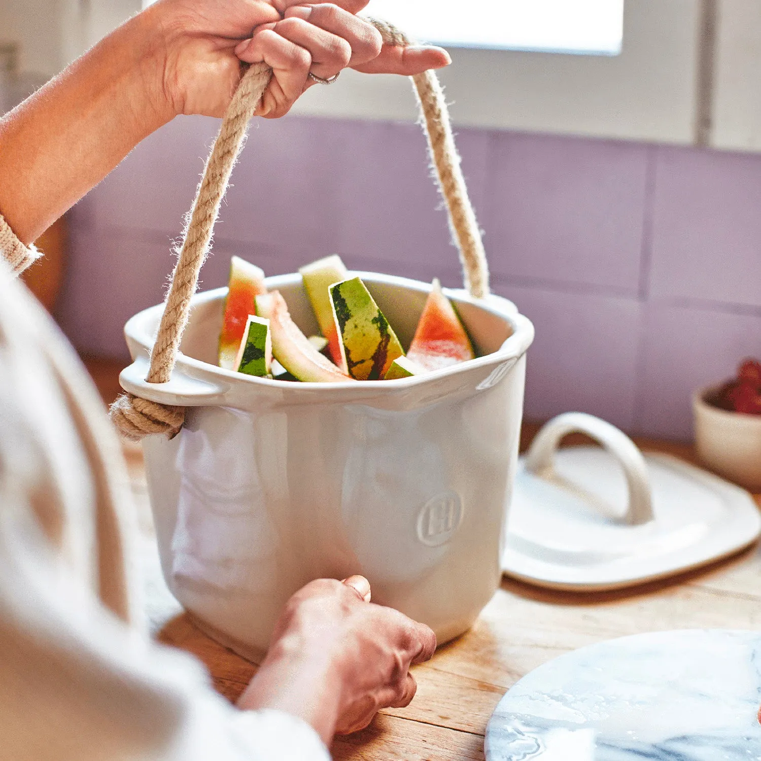 Emile Henry Compost Bin