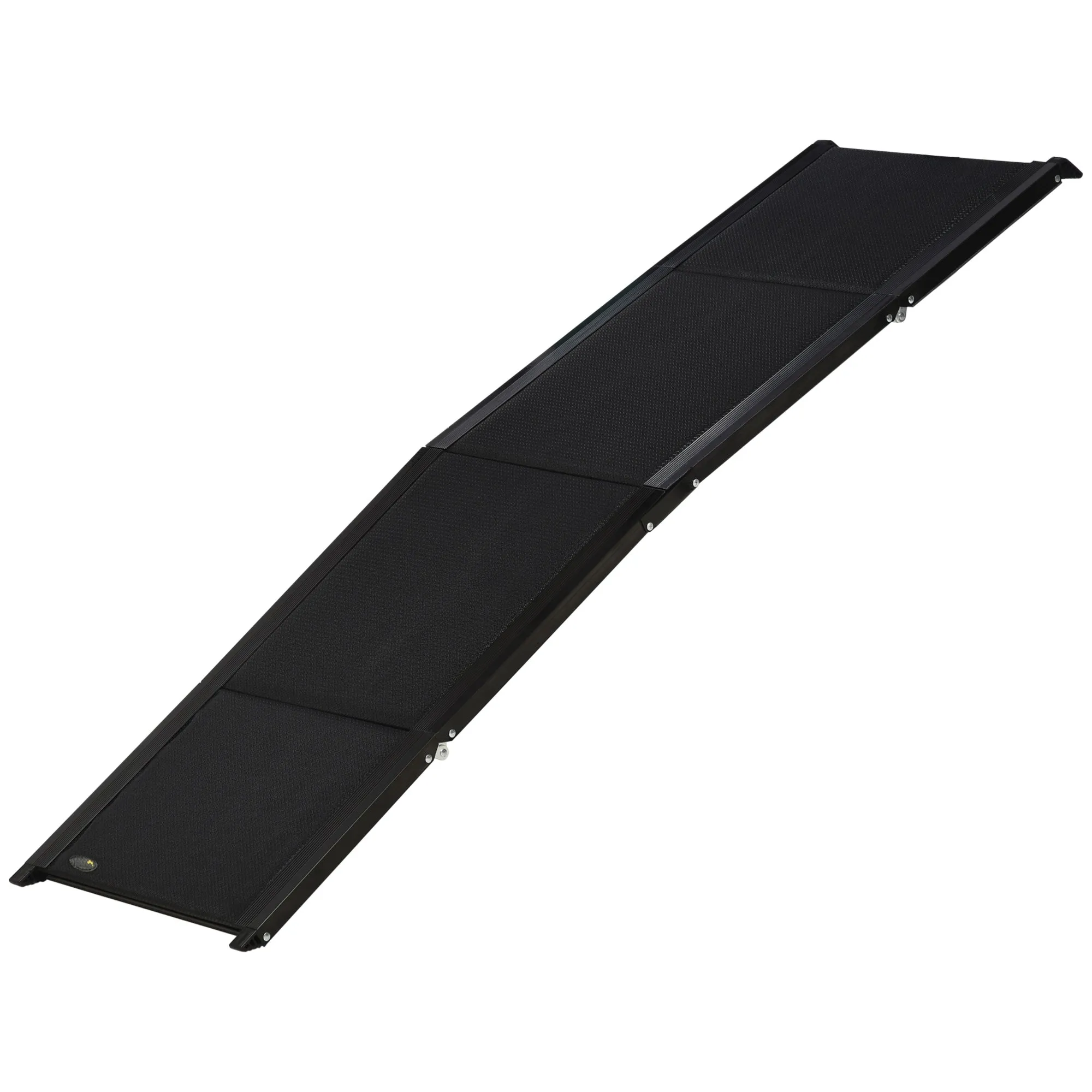 Folding Dog Ramp for Car for Extra Large Dogs Portable Pet Ramp with Non-slip Surface Aluminium Alloy Frame