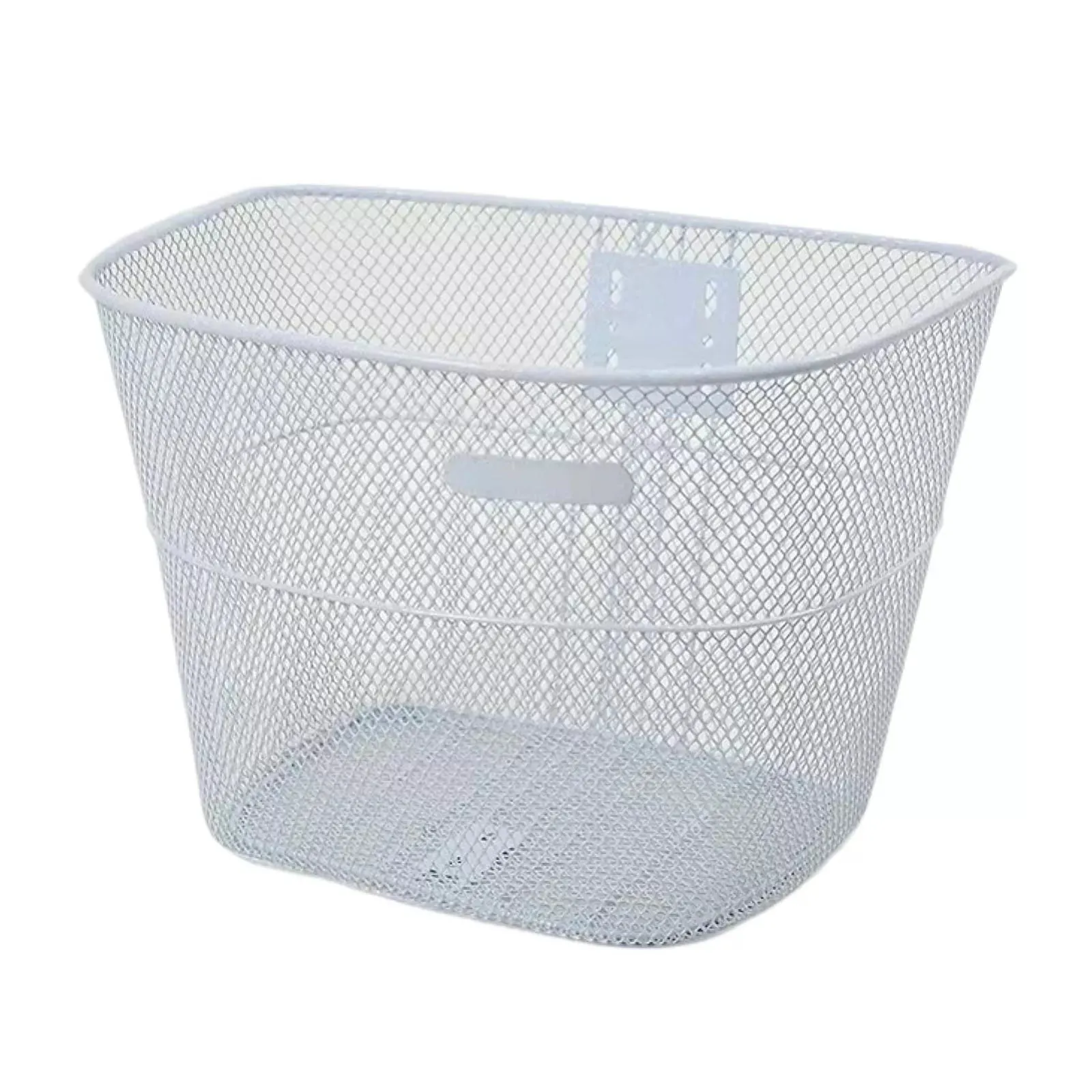 Front Mesh Bike Basket - White (25.4mm to 28.6mm)