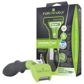 FURminator Dog Undercoat Deshedding Tool Short Hair Small