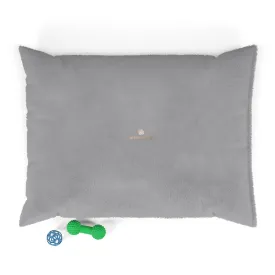 Gray Pet Sofa Bed, Solid Color Luxury Machine-Washable Pet Pillow With Zippers-Printed in USA