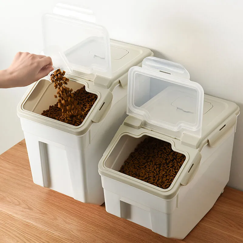 HiFuzzyPet Airtight Large Dog Food Container