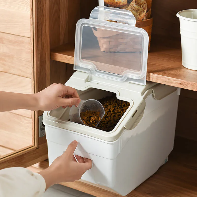 HiFuzzyPet Airtight Large Dog Food Container