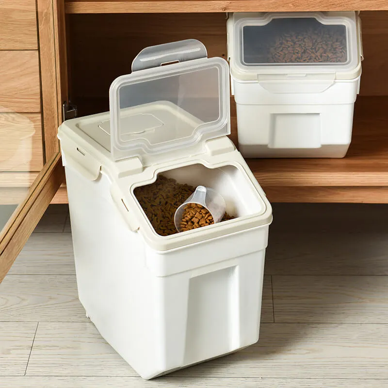 HiFuzzyPet Airtight Large Dog Food Container