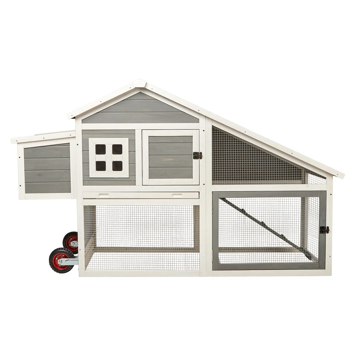 Lexi & Me Two Storey Portable Outdoor Chicken Coop