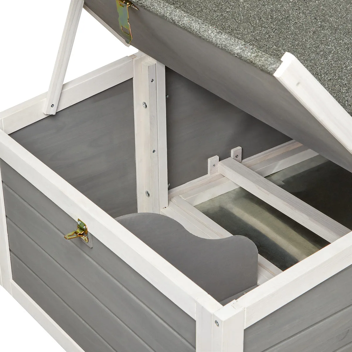 Lexi & Me Two Storey Portable Outdoor Chicken Coop