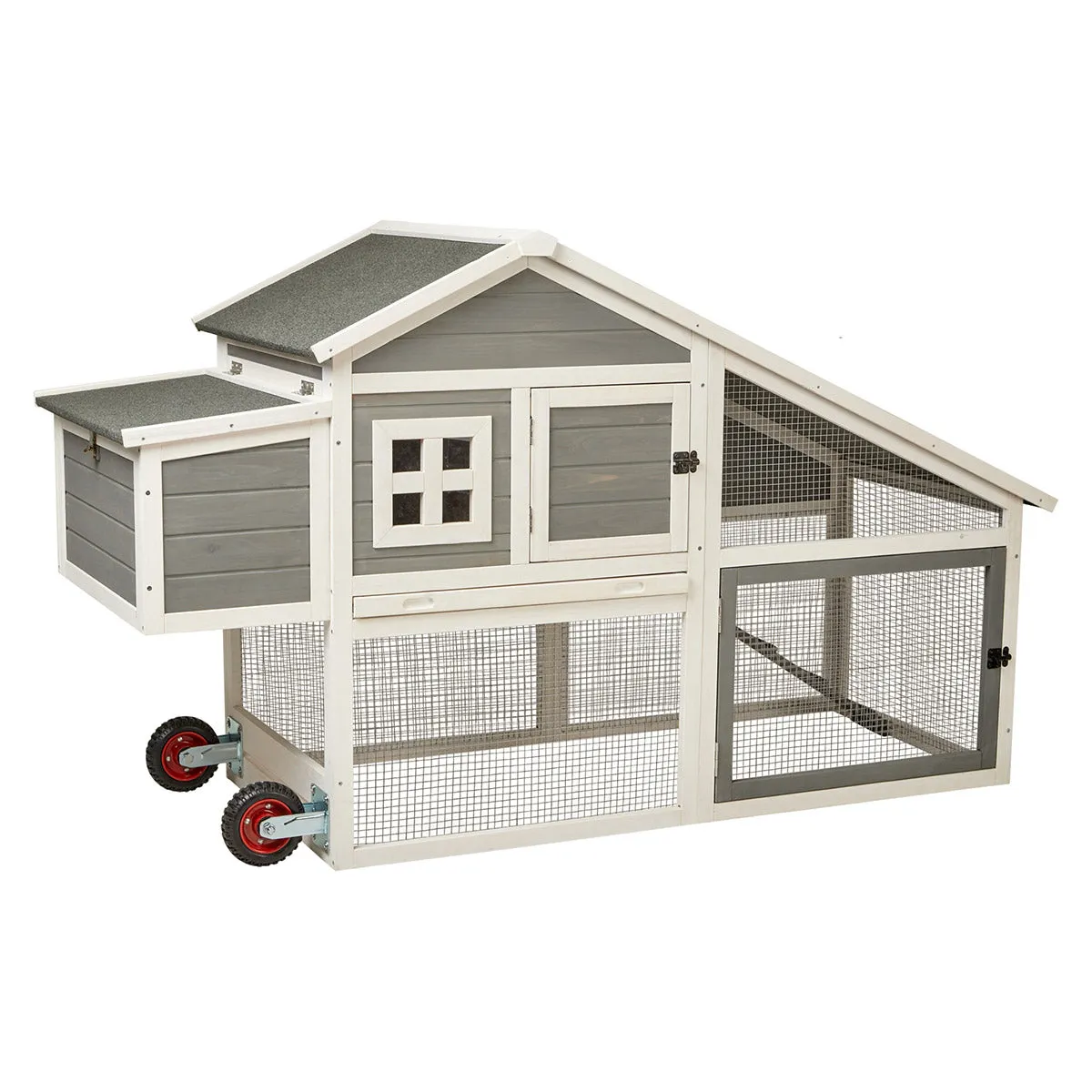 Lexi & Me Two Storey Portable Outdoor Chicken Coop