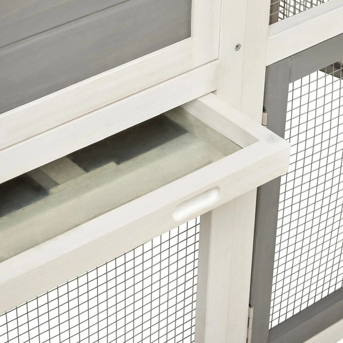 Lexi & Me Two Storey Portable Outdoor Chicken Coop