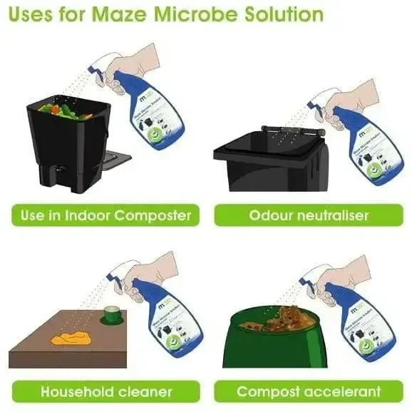 Maze 18L Bokashi Bin – Indoor Kitchen Composter Kit