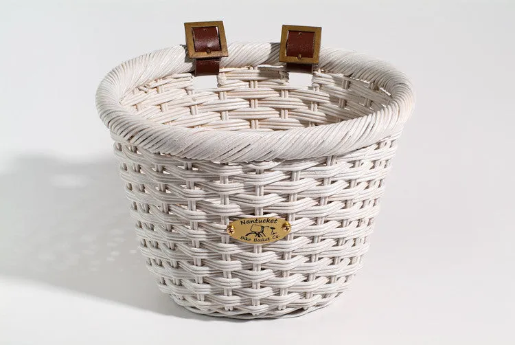 Nantucket Cliff Road Wicker Bike Baskets - Child Size