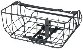 NEW Basil Portland Rear Basket - MIK Mount, Aluminum, Black