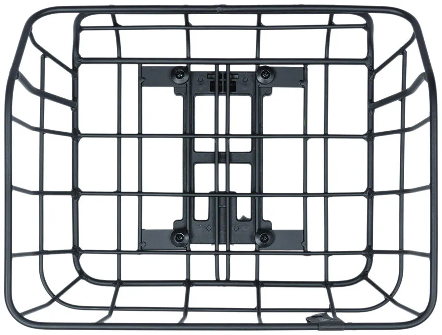 NEW Basil Portland Rear Basket - MIK Mount, Aluminum, Black