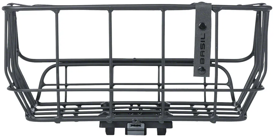 NEW Basil Portland Rear Basket - MIK Mount, Aluminum, Black