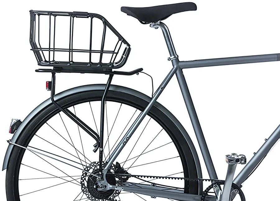 NEW Basil Portland Rear Basket - MIK Mount, Aluminum, Black