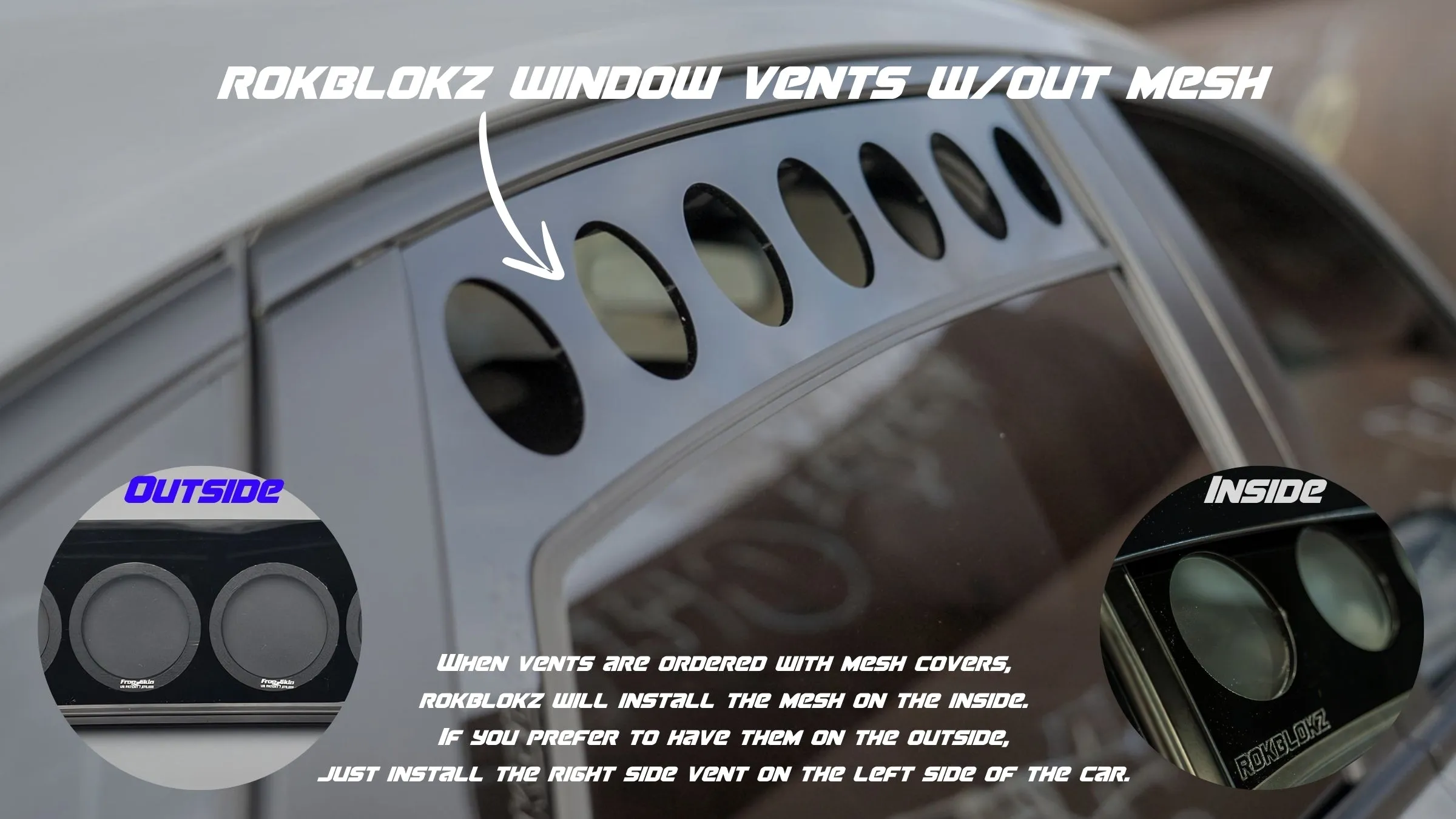 Nissan Sentra 2013-2019 Window Vents