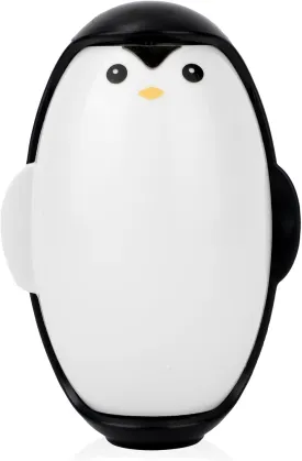 Penguin Lint Roller, Mini Reusable Washable Lint Roller Travel Portable Super Sticky Roller Cute Sticky Dust Lint Remover for Pet Dog Cat Hair Clothes Furniture Sofa