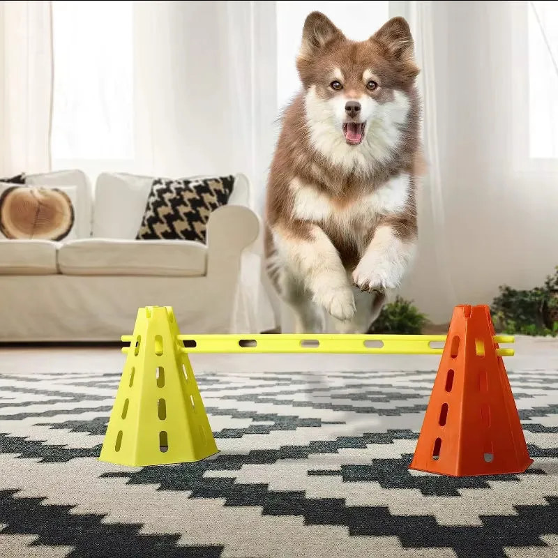 Pet Agility Jumping Bar Training Set