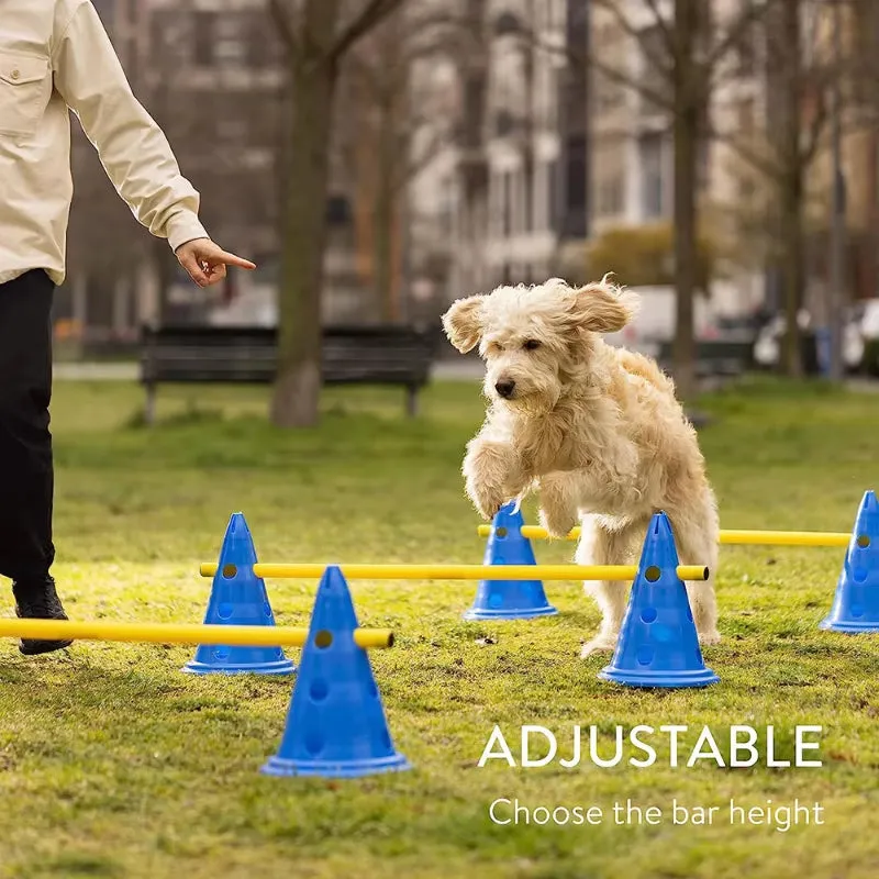 Pet Agility Jumping Bar Training Set