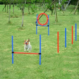 Pet Agility Training Adjustable Set