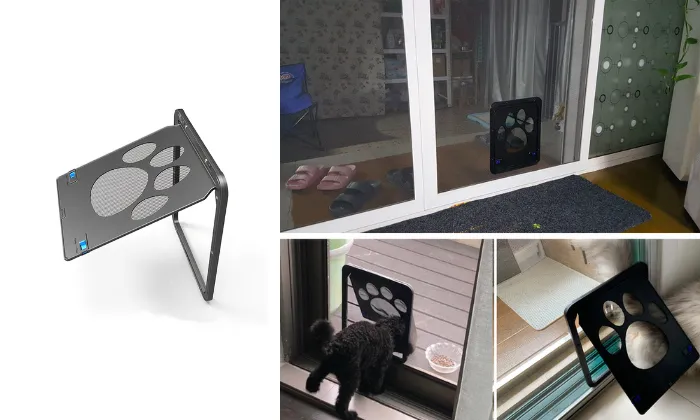 Pet Screen Door Magnetic Flap Screen