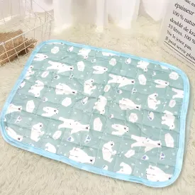 Pet Soft Cat Dog Blanket / Towel, Warm Sleep Mat (50×40 Cm / 1 Pc / Mix Color & Design)