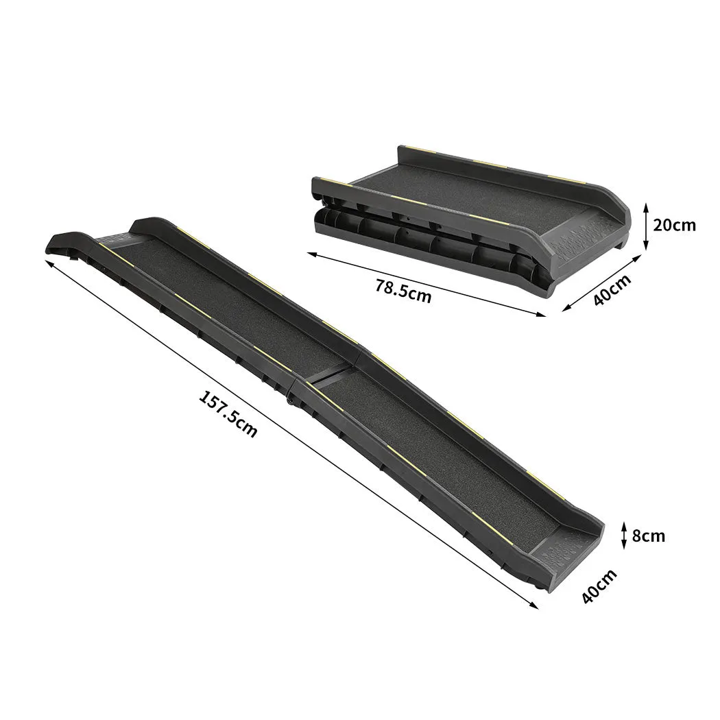 Pet Stairs Dog Ramp Foldable Ladder Steps Portable Car Travel Stair