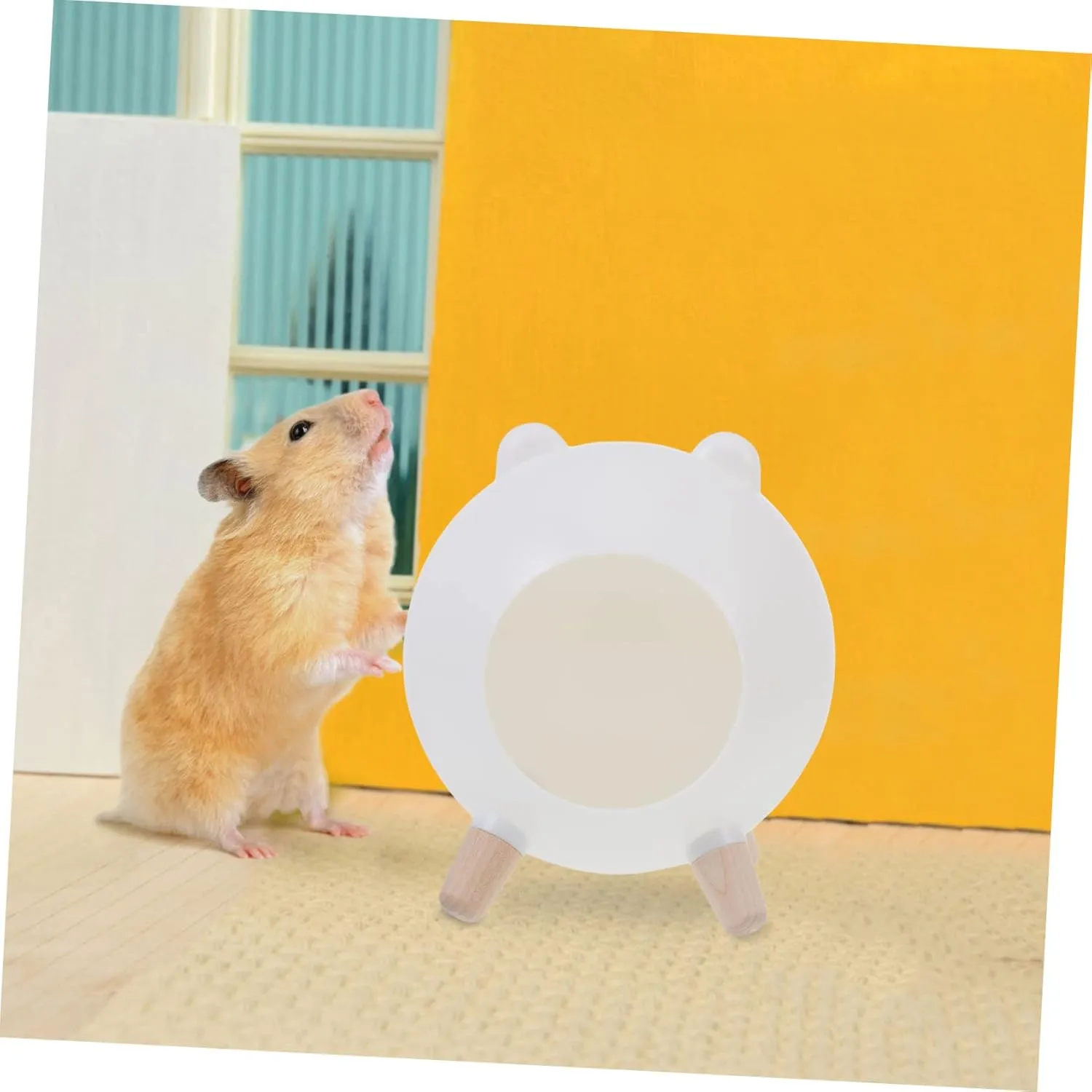 POPETPOP Hamster Multi-Chamber Hideout Guinea Pig Bed Plastic Safe Pet Play Area