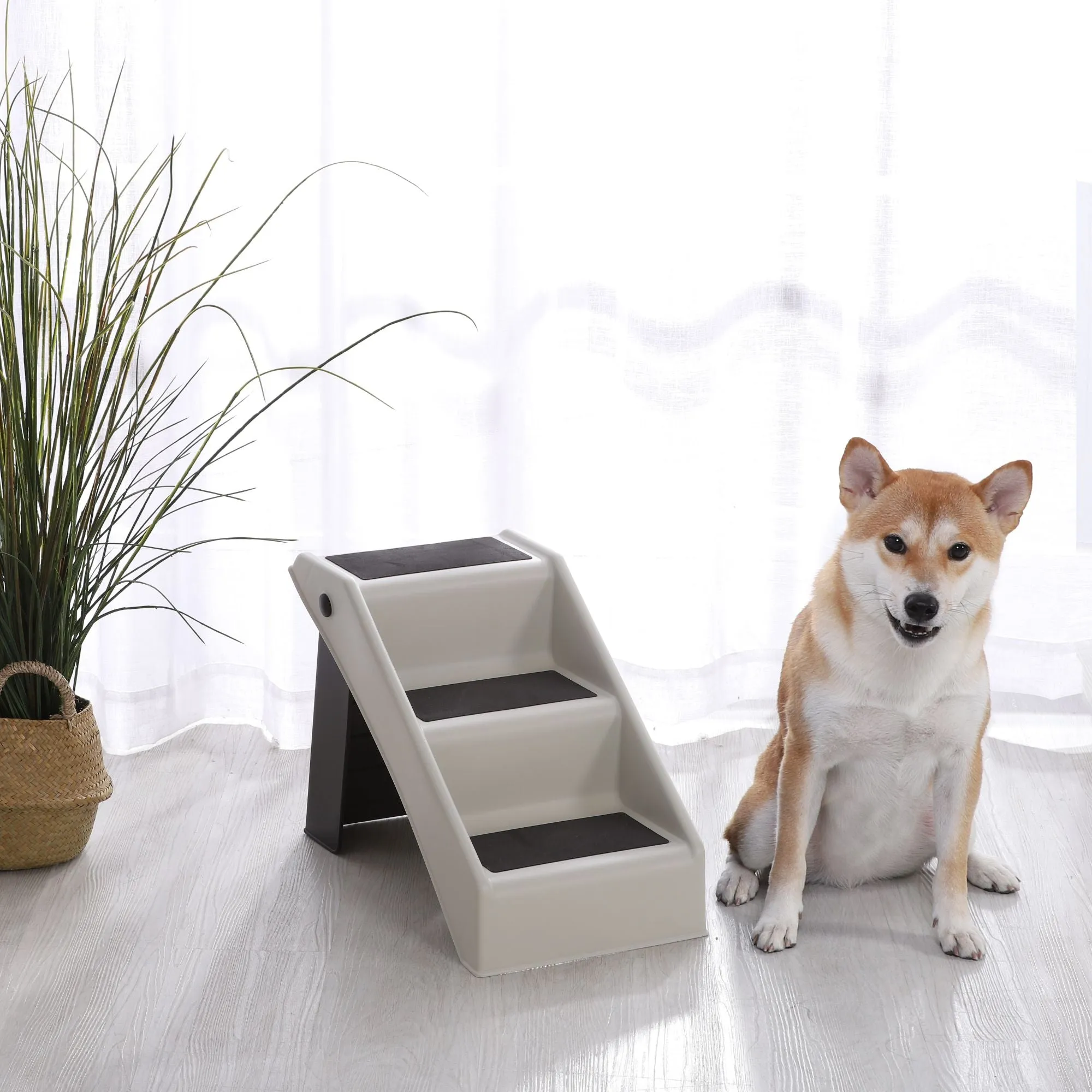Portable 3-Step Pet Stairs