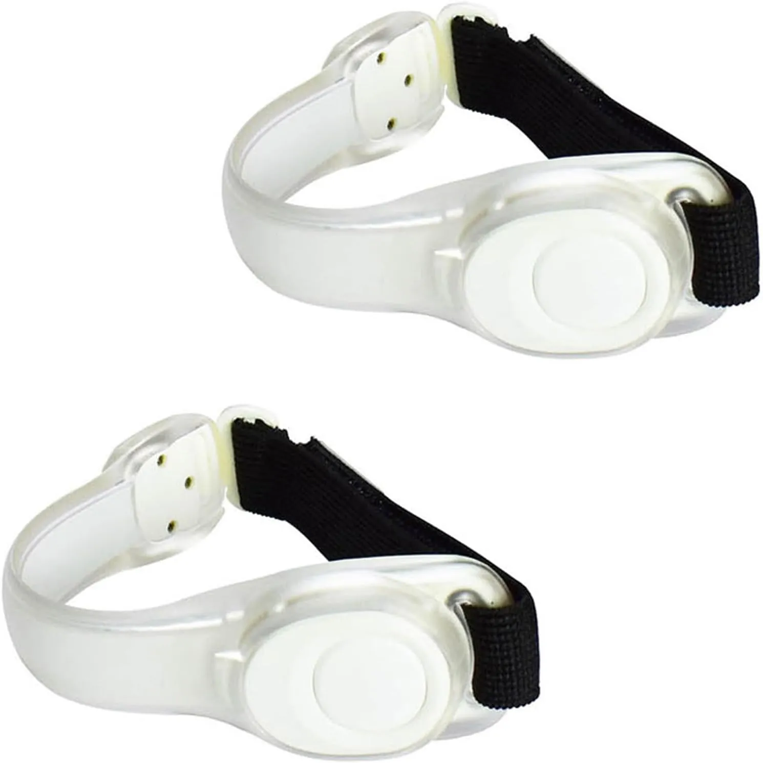 Premium LED Light Up Armband, Reflective Adjustable Wearable Silicone Running Belt Strap/Waterproof Glow in The Dark for Running Jogging Walking Cycling Concert Camping Outdoor Sports