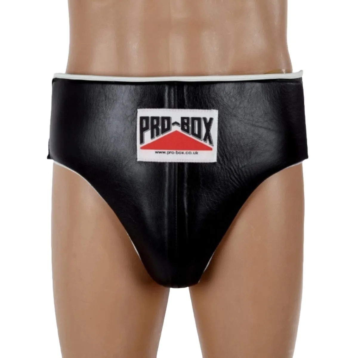 Pro-Box Base-Spar PU Abdo Guard Black