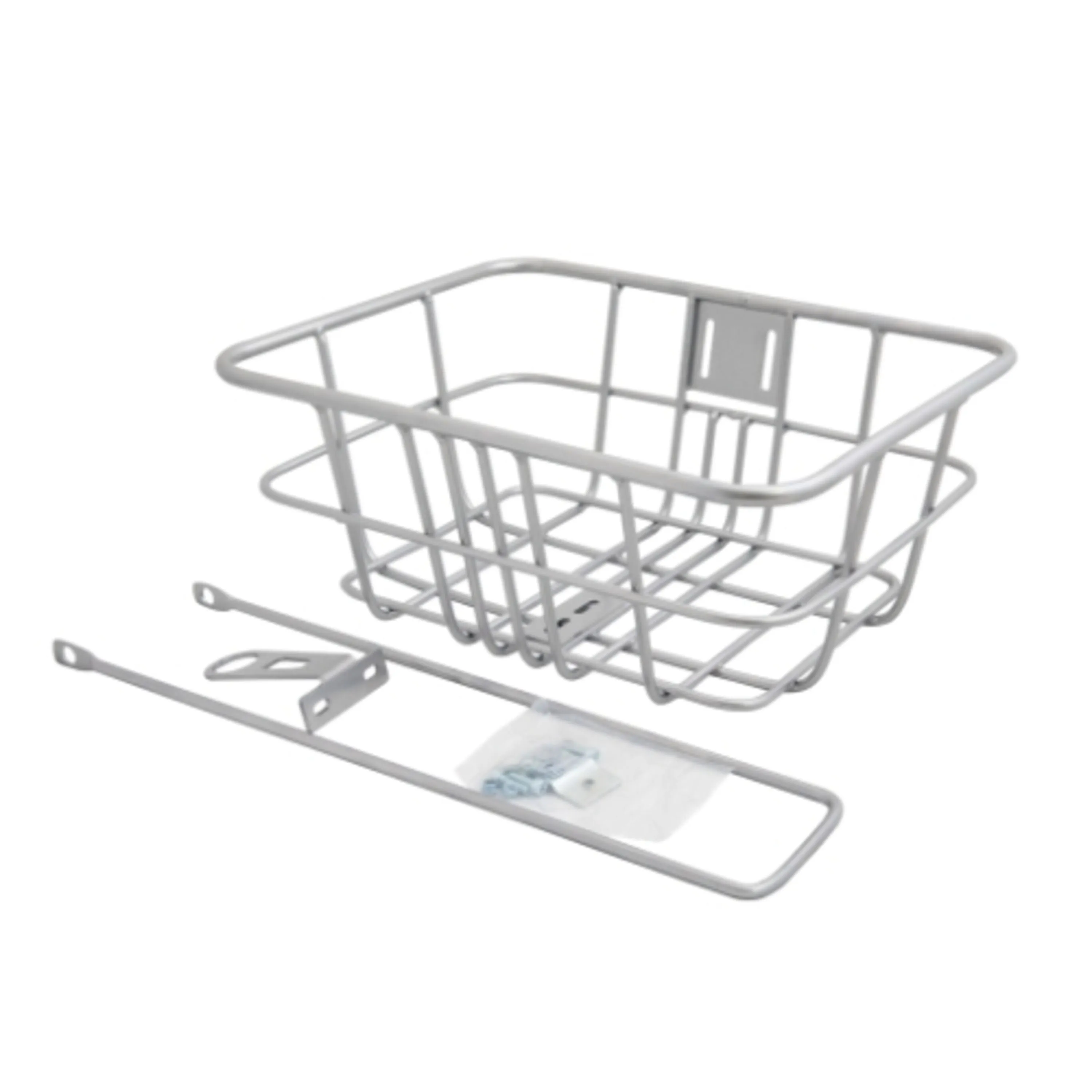 Reid Alloy Front Basket Kit Silver