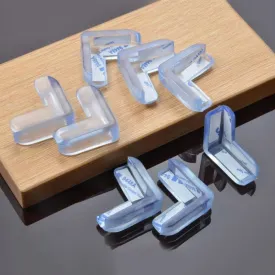 Silicone Anti-collision Table Corner Edge Protector for Baby Safety 1/2/4/10pcs