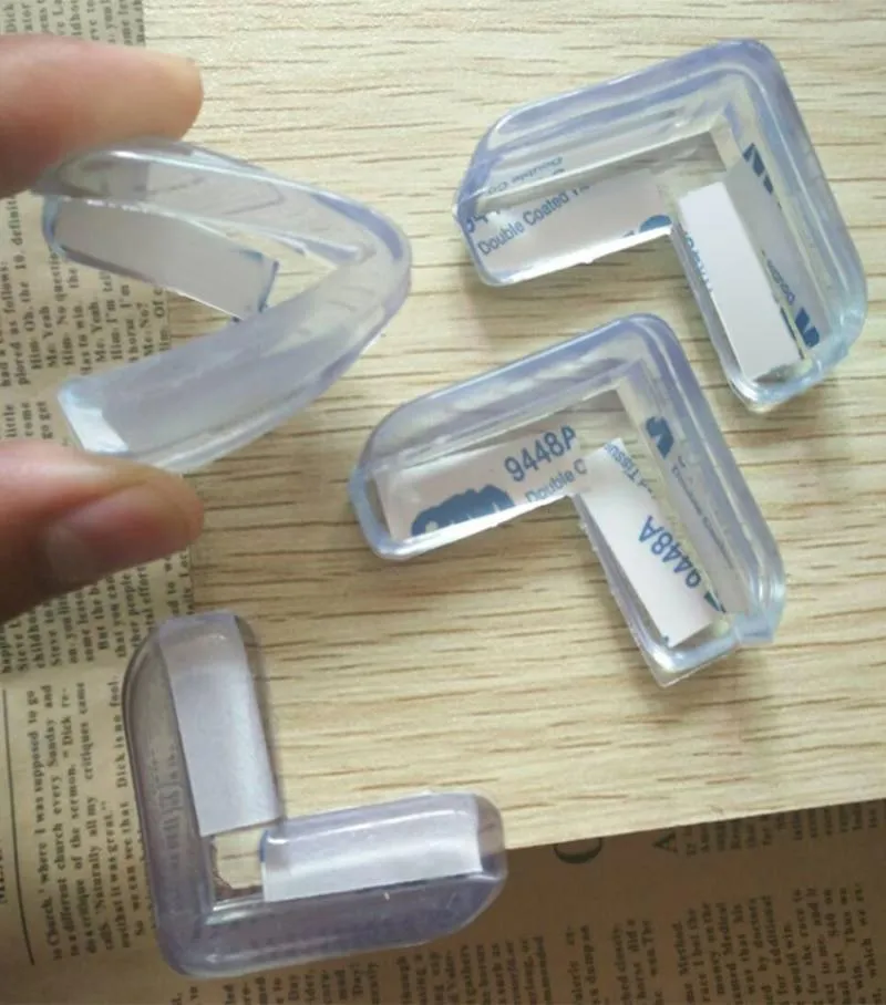 Silicone Anti-collision Table Corner Edge Protector for Baby Safety 1/2/4/10pcs
