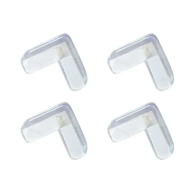 Silicone Anti-collision Table Corner Edge Protector for Baby Safety 1/2/4/10pcs