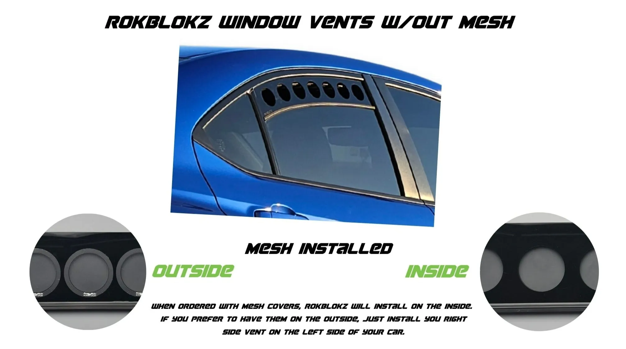 Subaru Crosstrek 2024  Window Vent