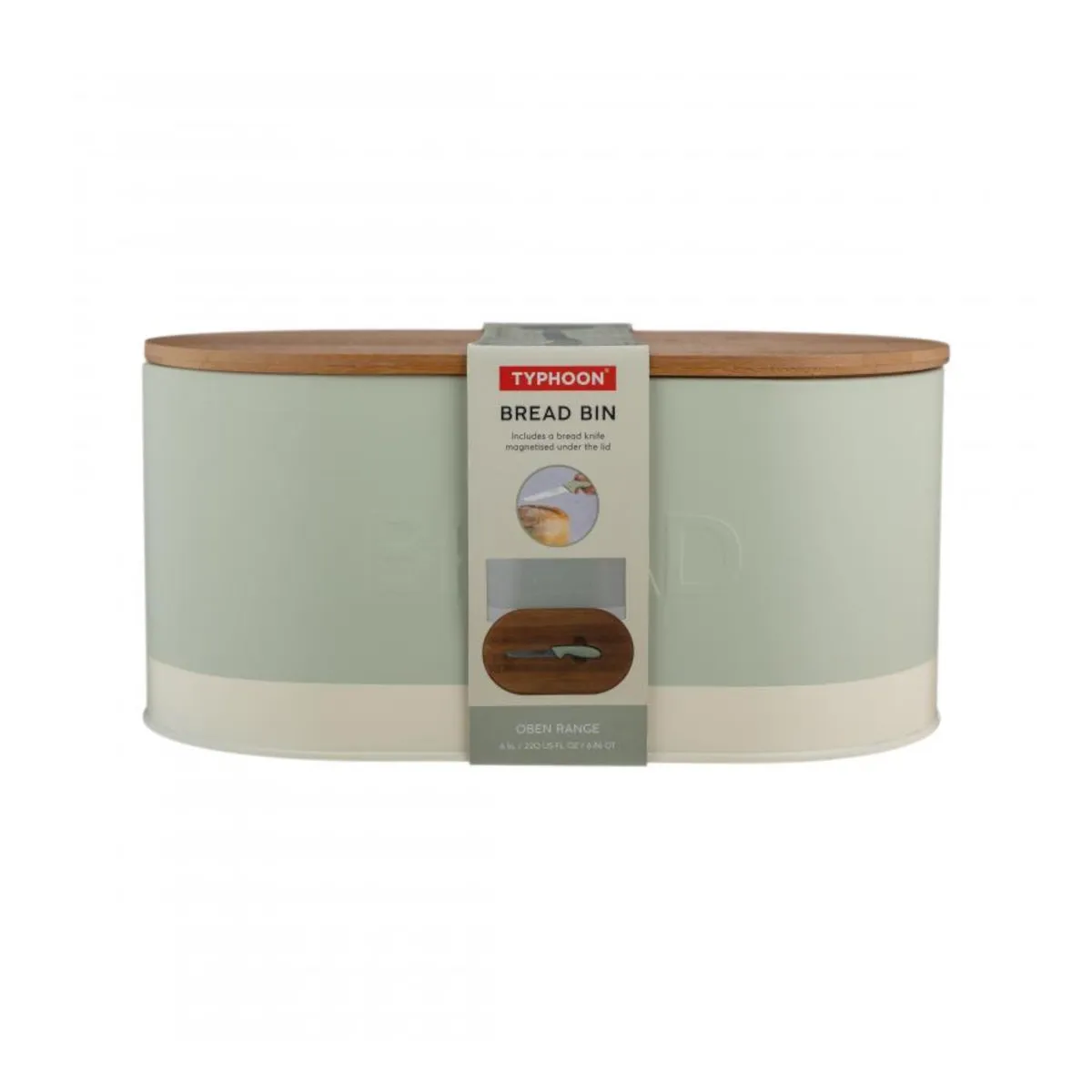 Typhoon Oben Bread Storage Green 33cm