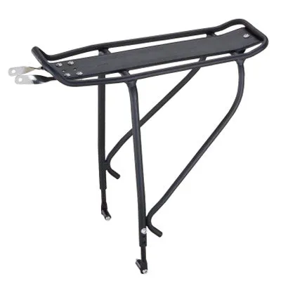 Uc Rear Rack,Alloy,Disc,26/700 Black,W/Hardware Adjustable Disc Compatible Alloy Rear Rack Ultracycle Racks  26-29'' / 700C