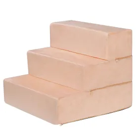 ZENY™ 3 Tier Pet Stairs for Cats or Dogs High Density Foam Pet Ladder Pet Ramp